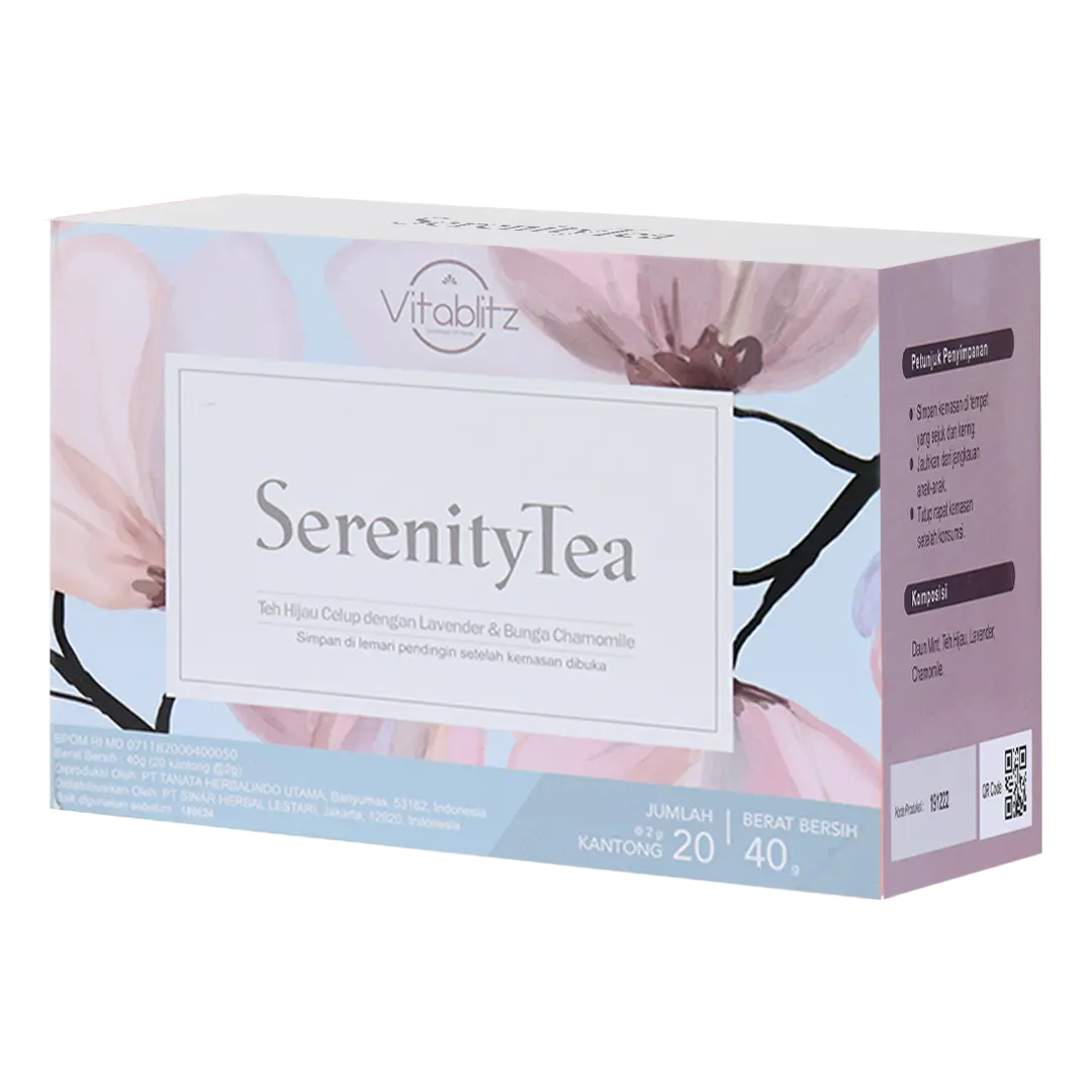 Serenity Tea teh herbal untuk kesehatan