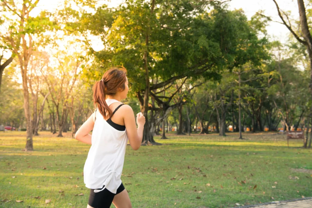 From small steps, such as jogging, you can start living a healthy life